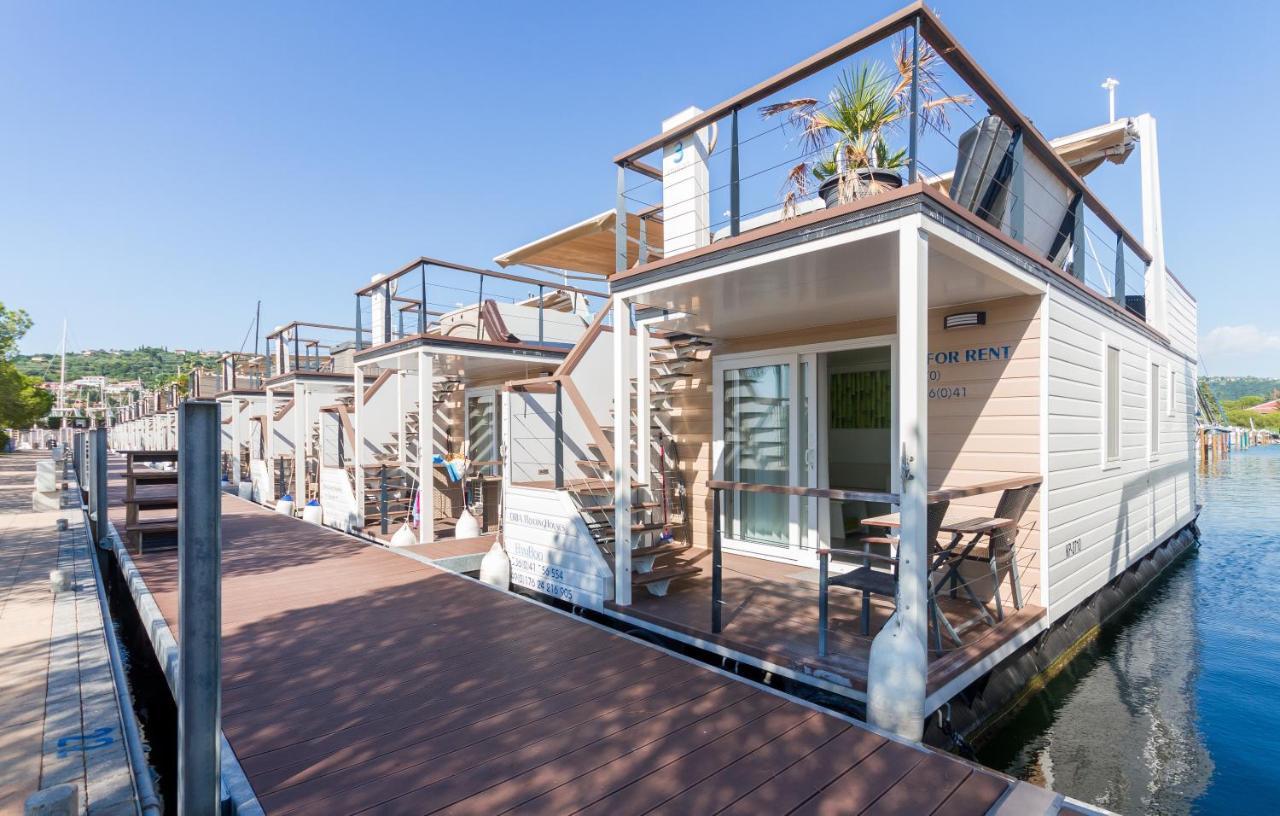 Bamboo Floating House Portoroz Lejlighed Eksteriør billede